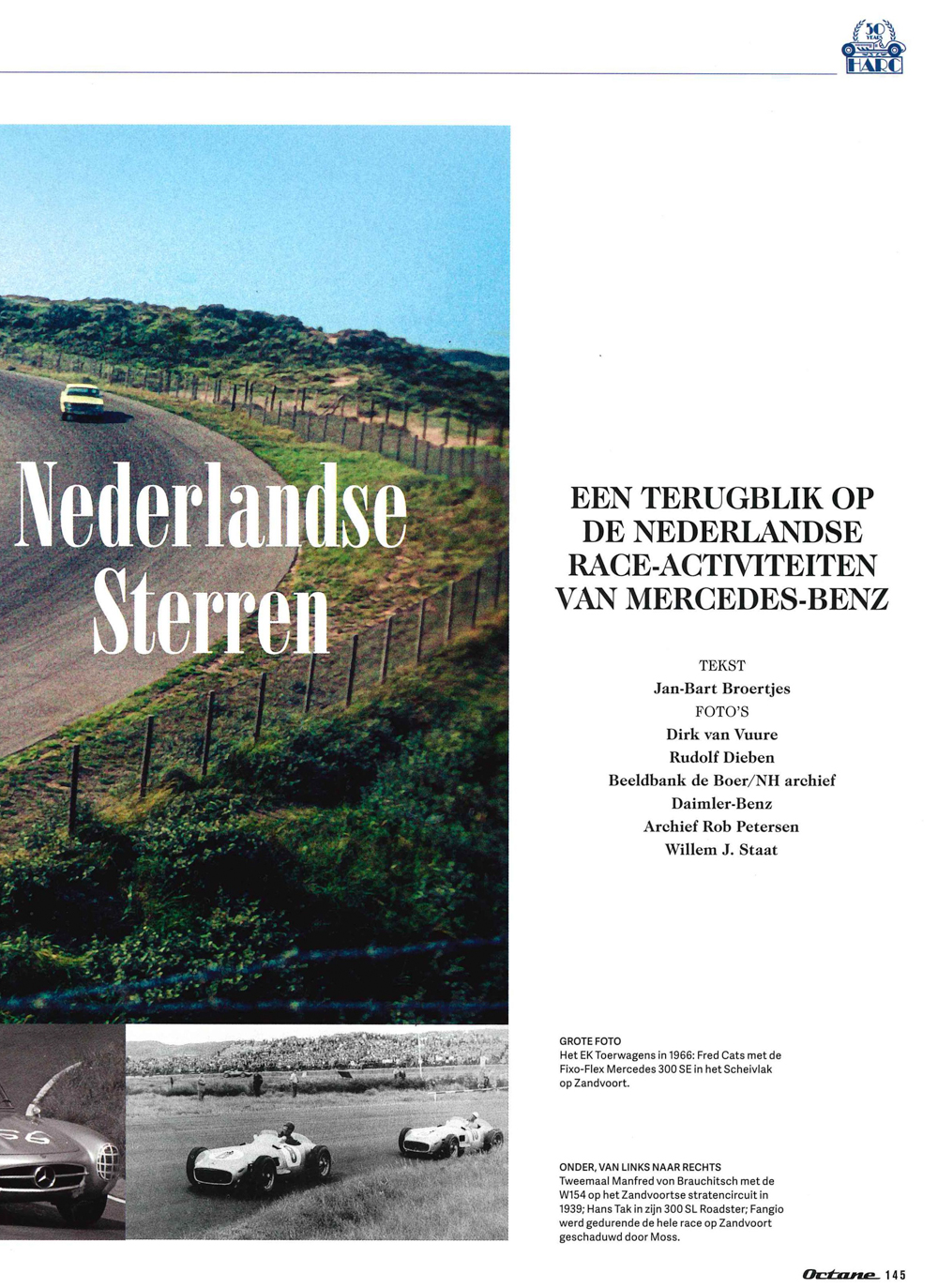 Een terugblik op de Nederlandse Race-activiteiten van Mercedes-Benz - Harc 2025