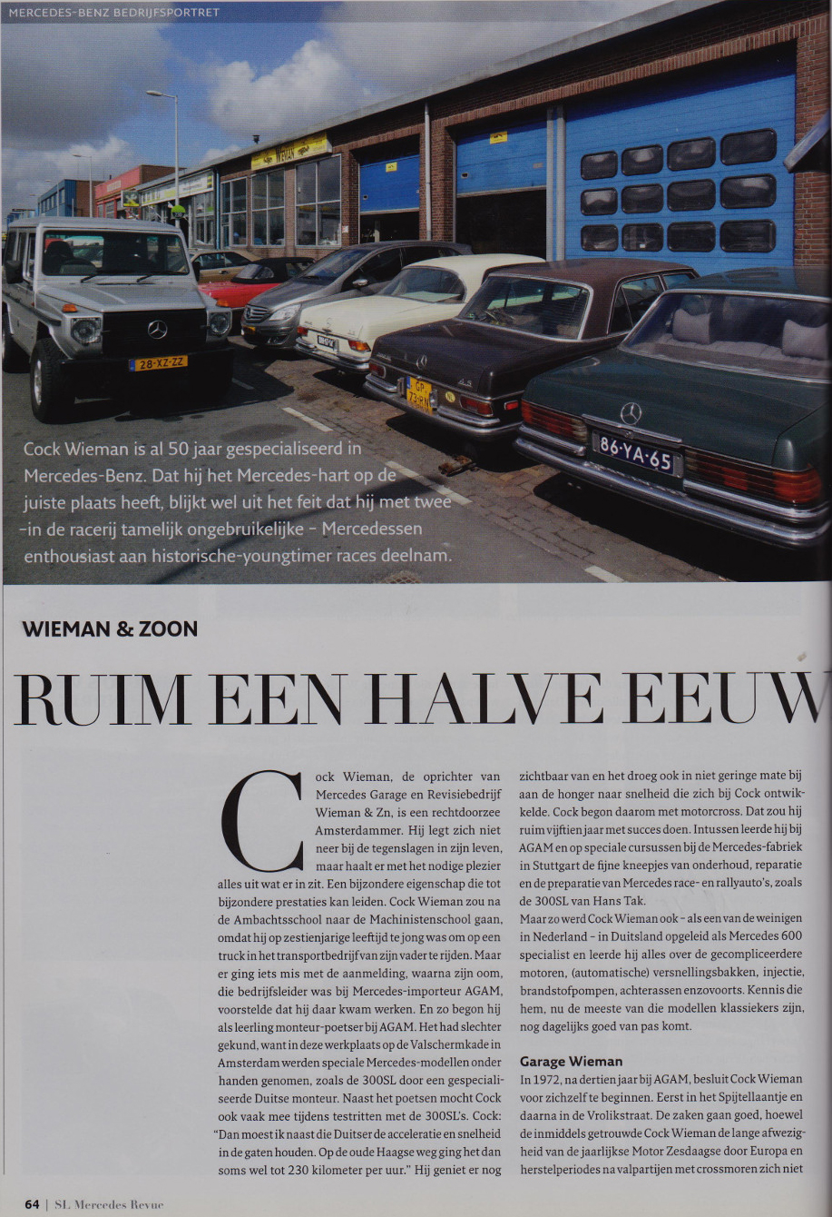 Ruim een halve eeuw Mercedes Benz - SLM Revue 