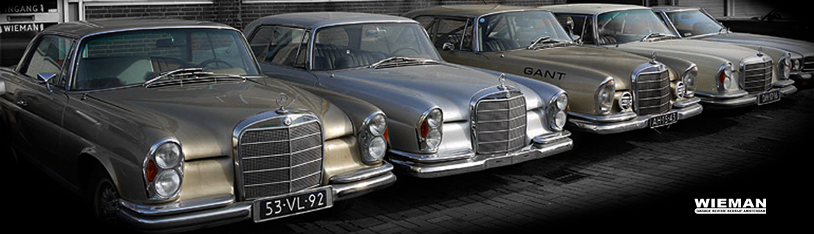 Onderhoud, reparatie en revisie. Alle nieuwe modellen en oldtimer Mercedes